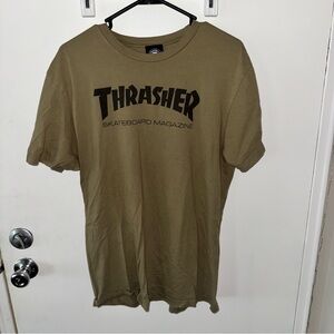 Thrasher Olive Green women’s  T-Shirt